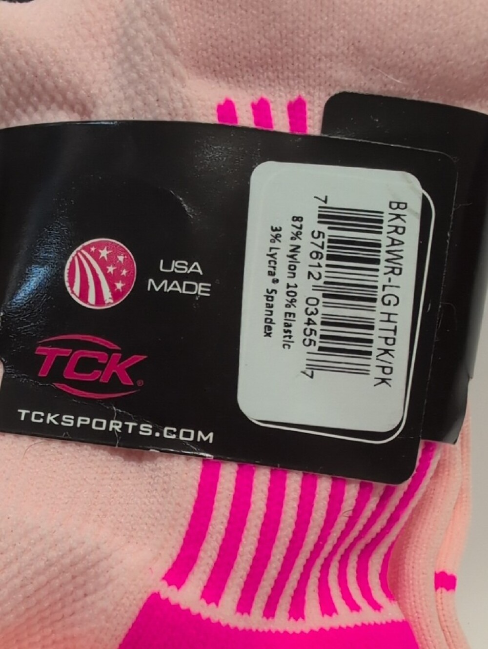 Awareness Pink Ribbon Compression Socks - Pink - Picture 4 of 4